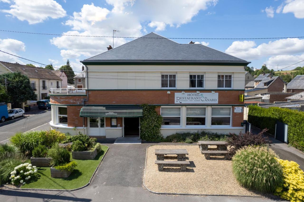 Logis - Hotel Restaurant Du Canard Hangest-sur-Somme Bagian luar foto